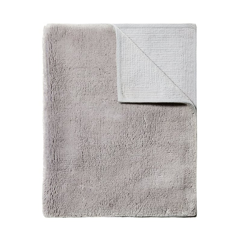 Cotton Bamboo Bath Mat Dove Grey