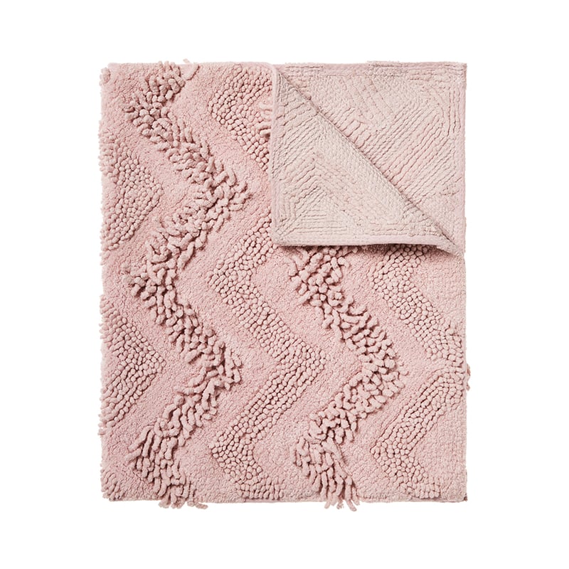 Chevie Bath Mat in Blush Pink