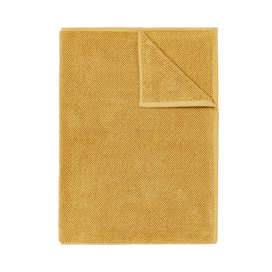 European Turkish Cotton Mustard Bath Mat