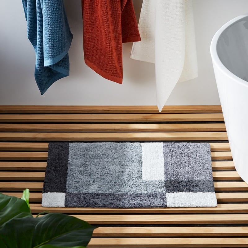 Splice Greys Bath Mat
