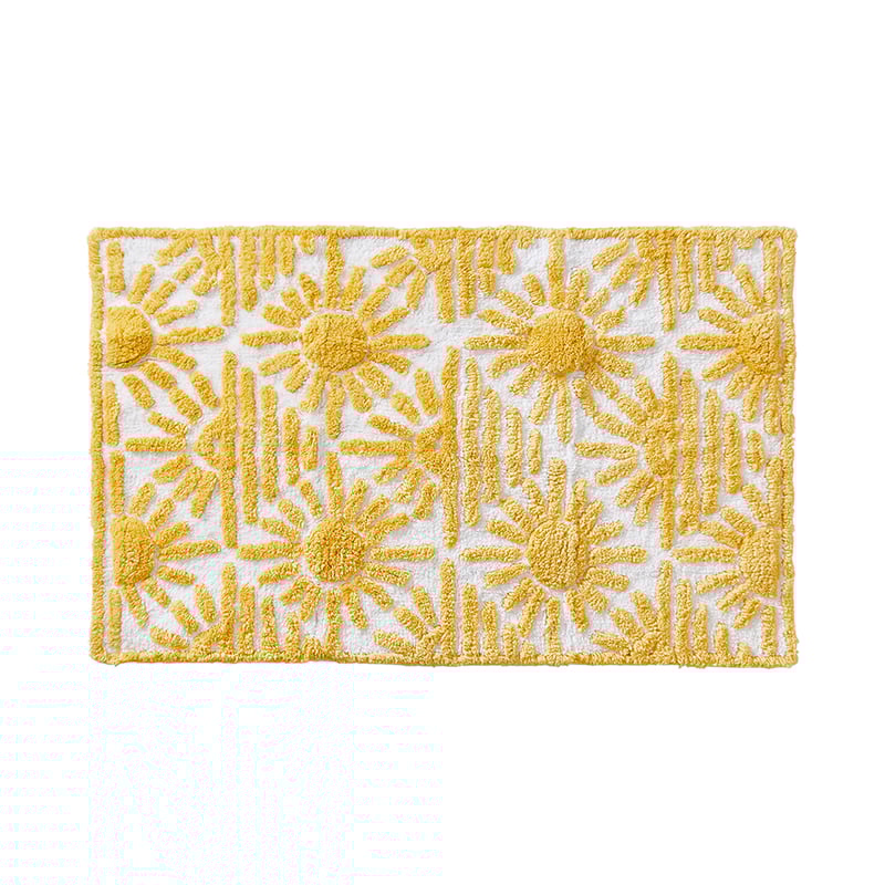 Sunshine Marigold Bath Mat