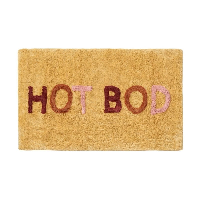 Hot Bod Mustard Multi Bath Mat
