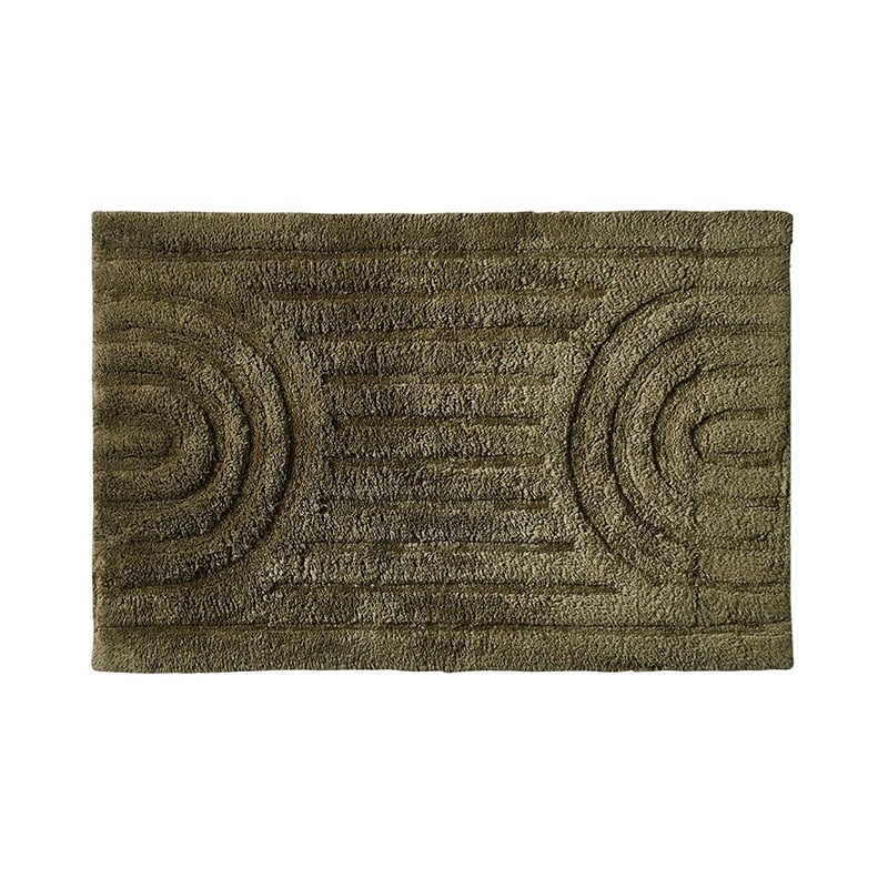 Archie Bay Leaf Bath Mat 
