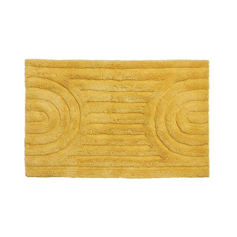 Archie Mustard Bath Mat