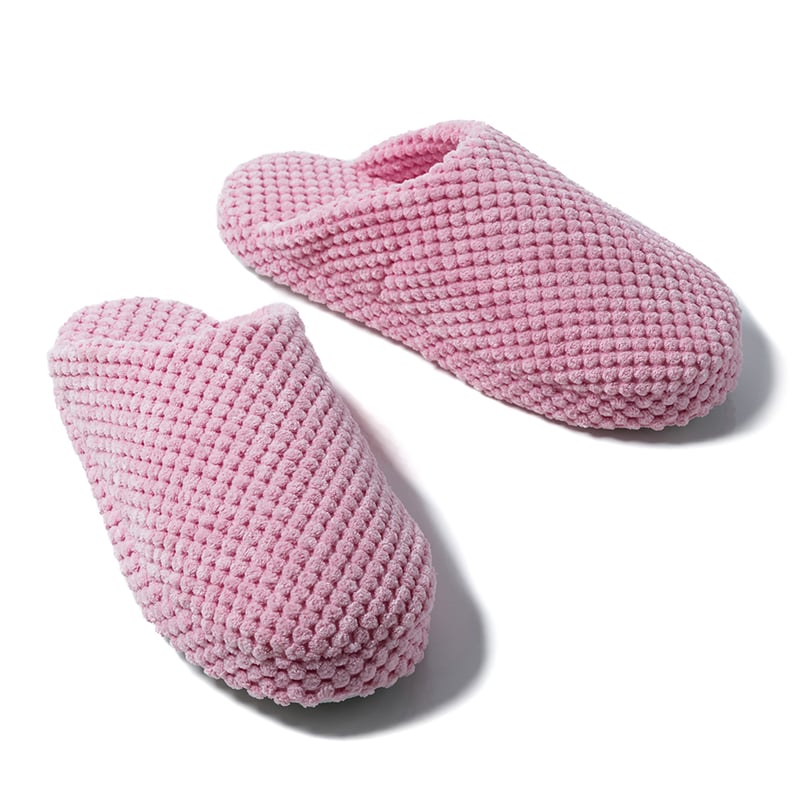 Slippers in Pink Poppy