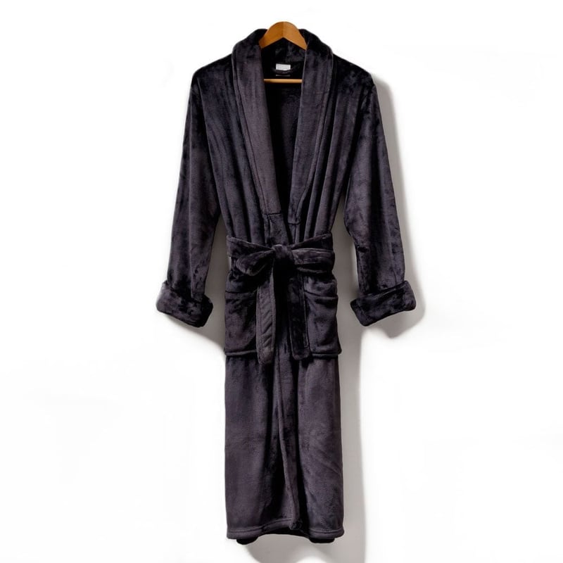 Ultra Soft Charcoal Bathrobe