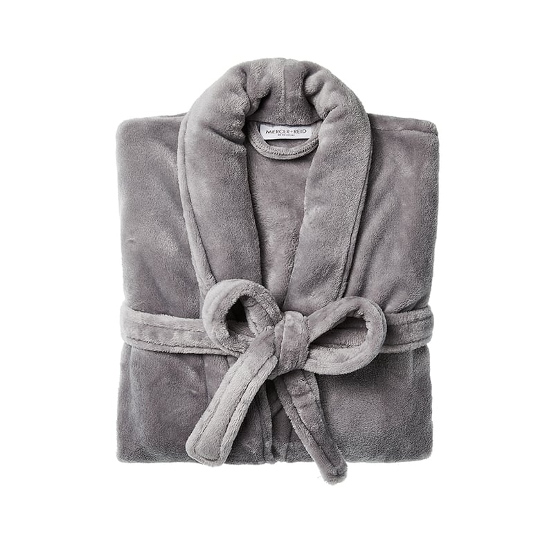 Ultra Soft Moonrock Grey Bathrobe