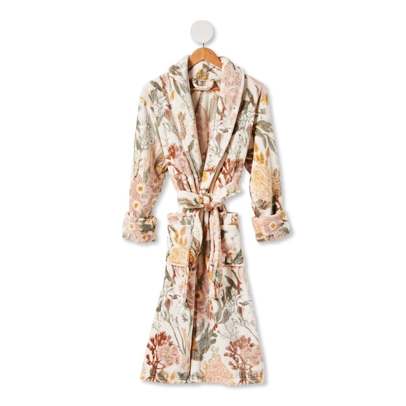 Adairs Printed Natural Bushlands Bathrobe