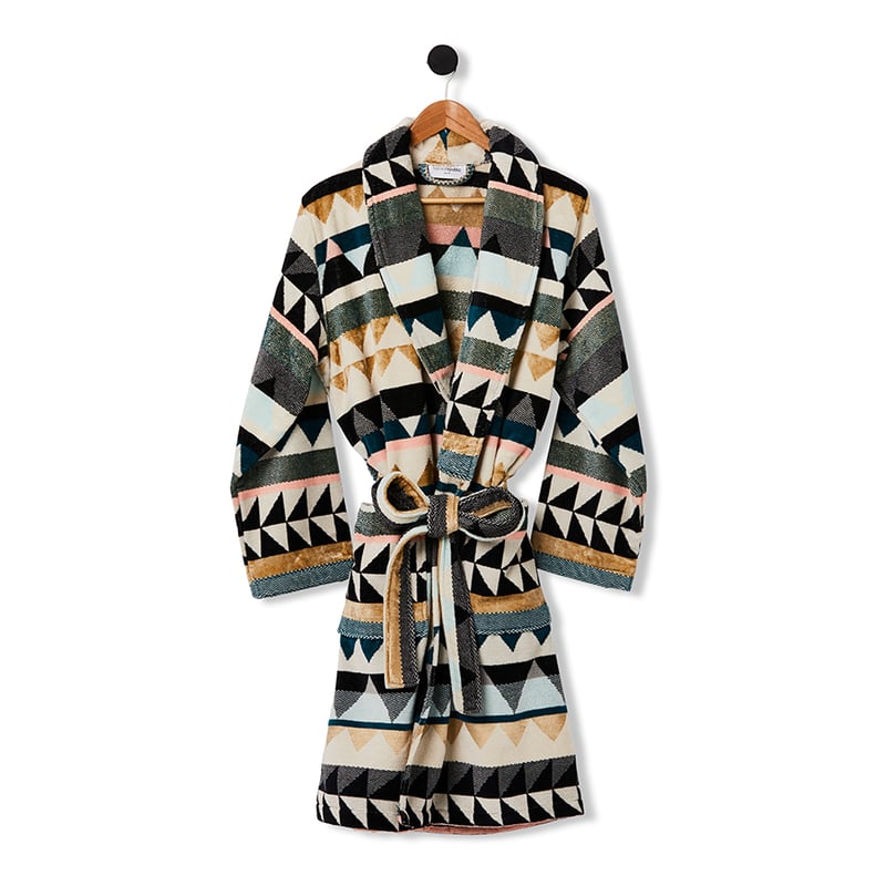 Zanzibar Bathrobe Gold Luxe 