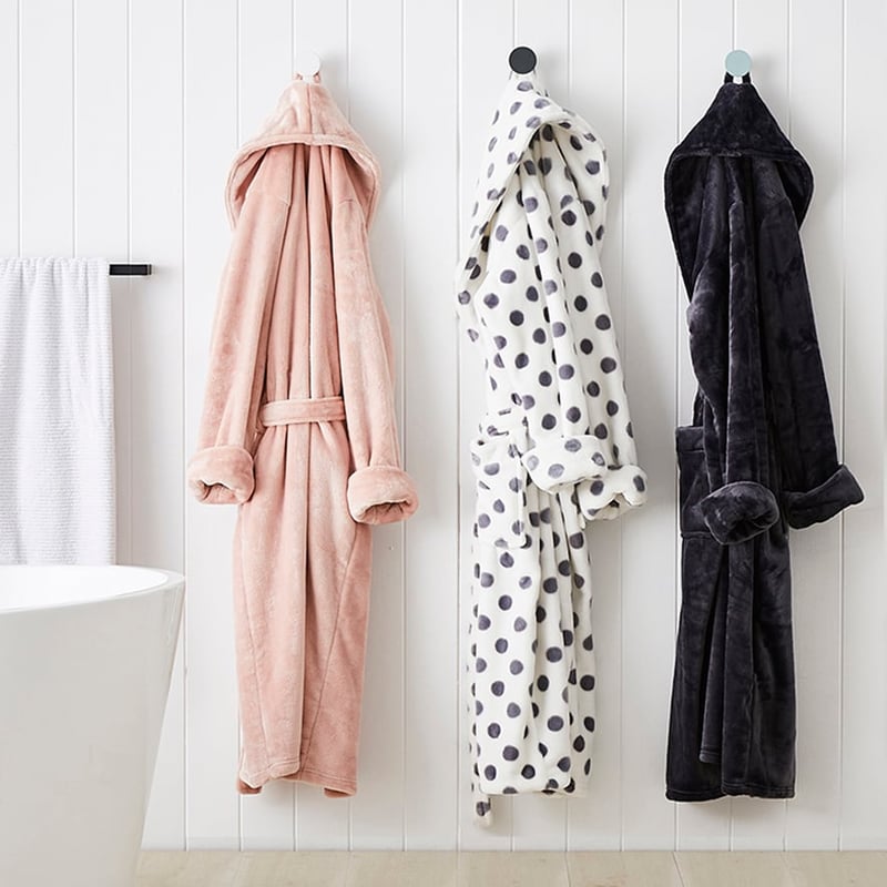 Ultra Soft Bathrobe Polka Dot 