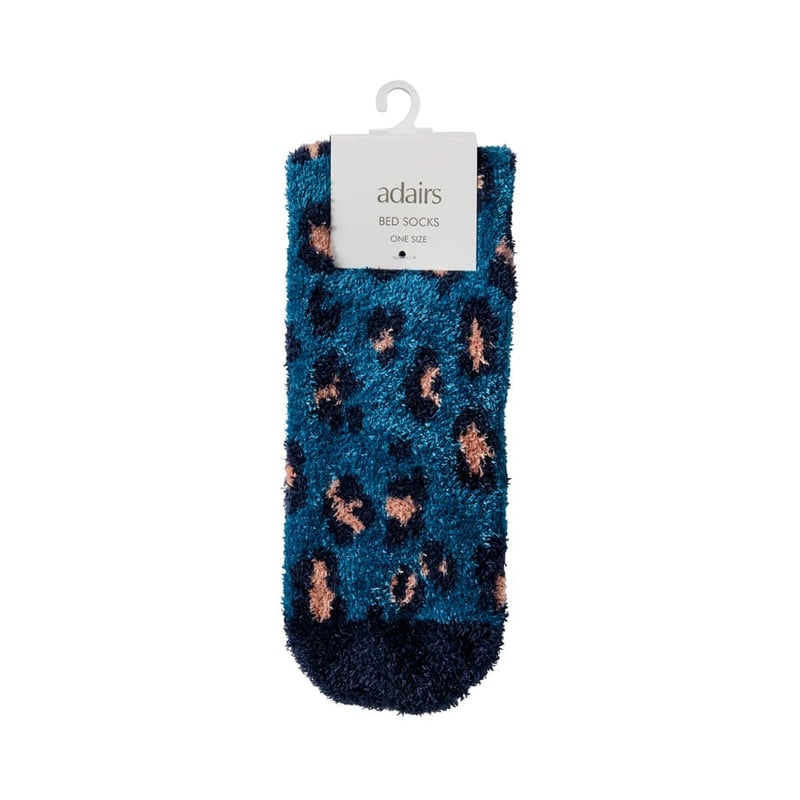 Leopard Bed Socks