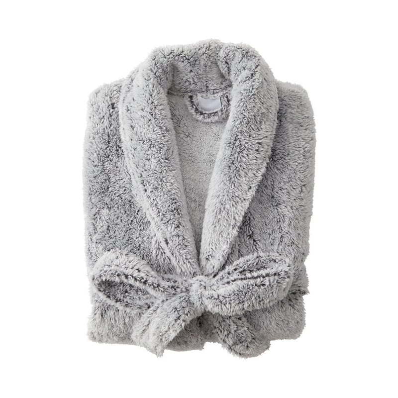 Moritz Fur Grey Snow Bathrobe