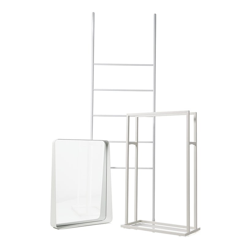 Bath Towel Stand White