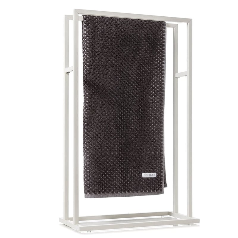 Bath Towel Stand White