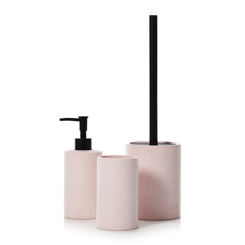 River Bathroom Accessories in Blush