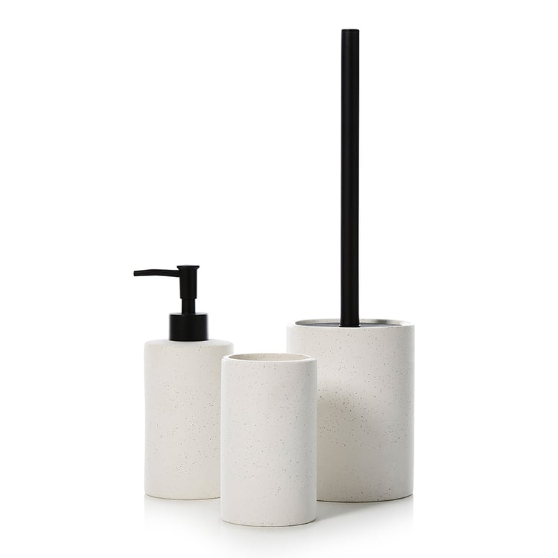 River Bathroom Accessories in Chalk