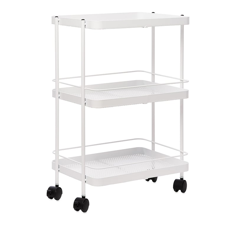 Flip Trolley White Metal