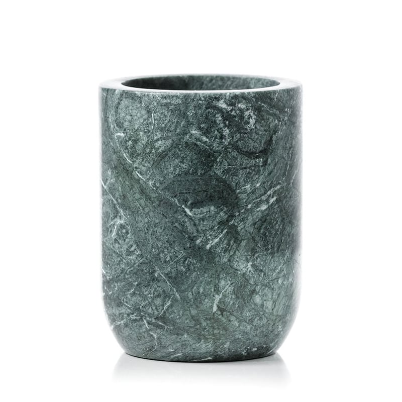 Round Marble Bathroom Accessories Green