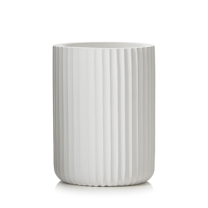 Ebony Bathroom Accessories in White