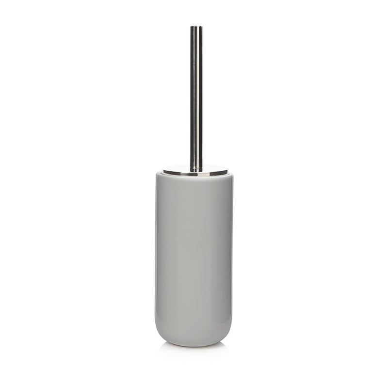 Ollie Bathroom Accessories Grey & Silver