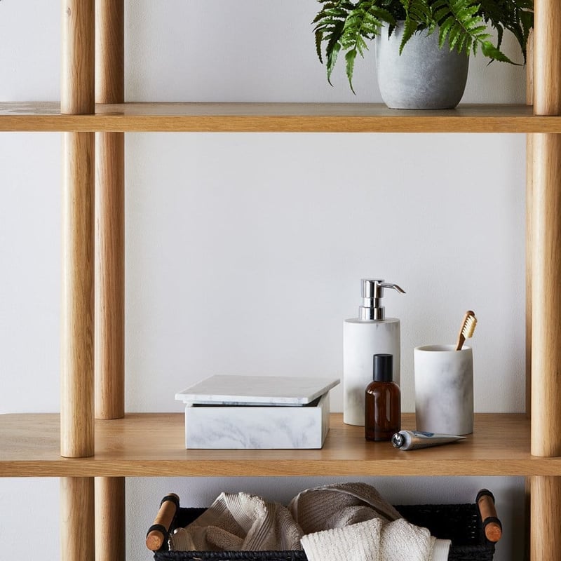 Milan White Large Storage Box