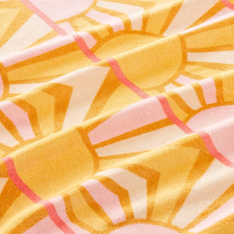 Velour Sun Rays Beach Towel 