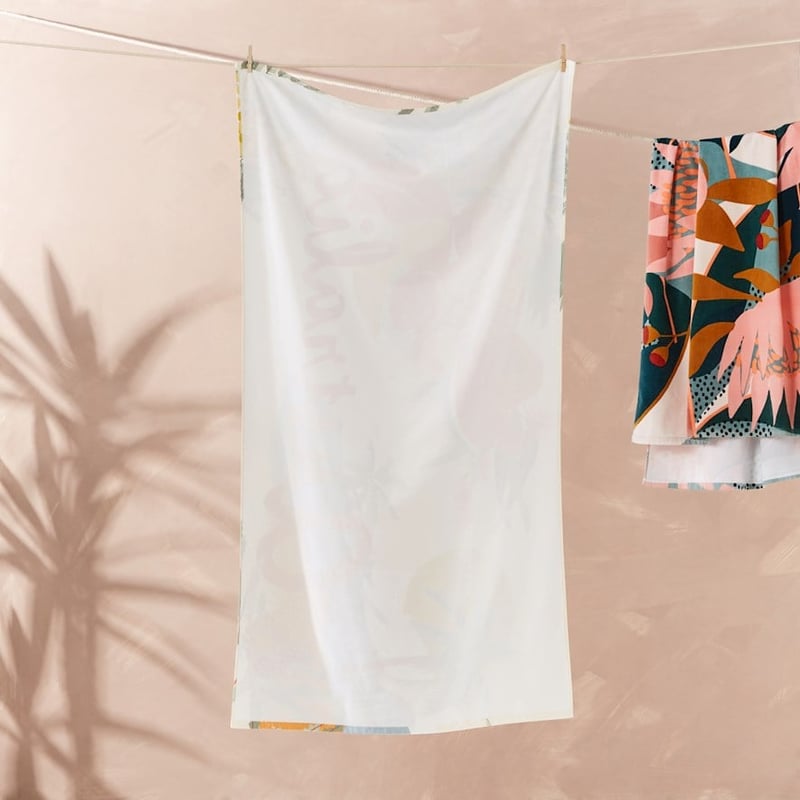 Sand Free Retro Australia Beach Towel