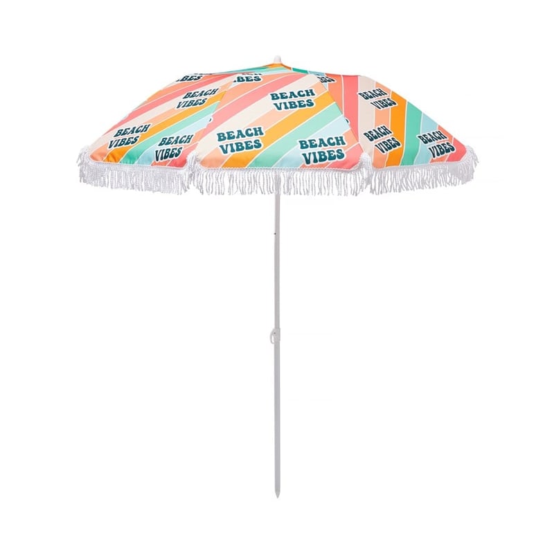 Beach Vibes Beach Umbrella