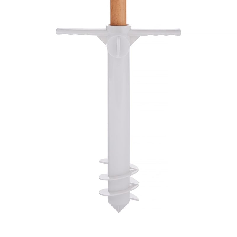 Holiday Black and White Leopard Beach Umbrella 