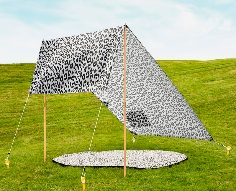 Holiday Leopard Beach Tent