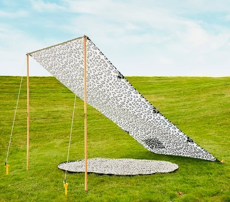 Holiday Leopard Beach Tent