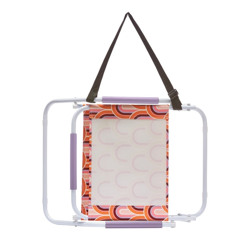 Beach Retro Rainbow Pink Chair 