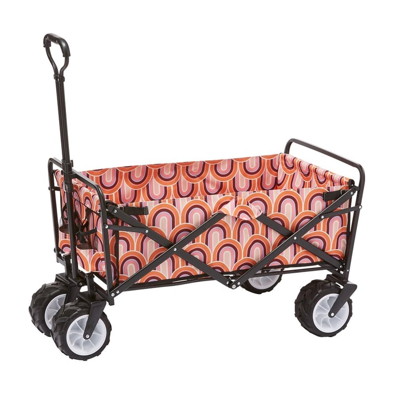 Beach Retro Rainbow Pinks Trolley