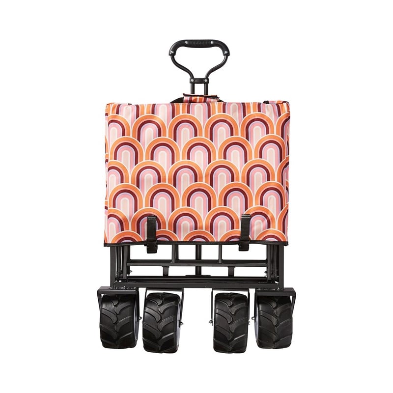 Beach Retro Rainbow Pinks Trolley