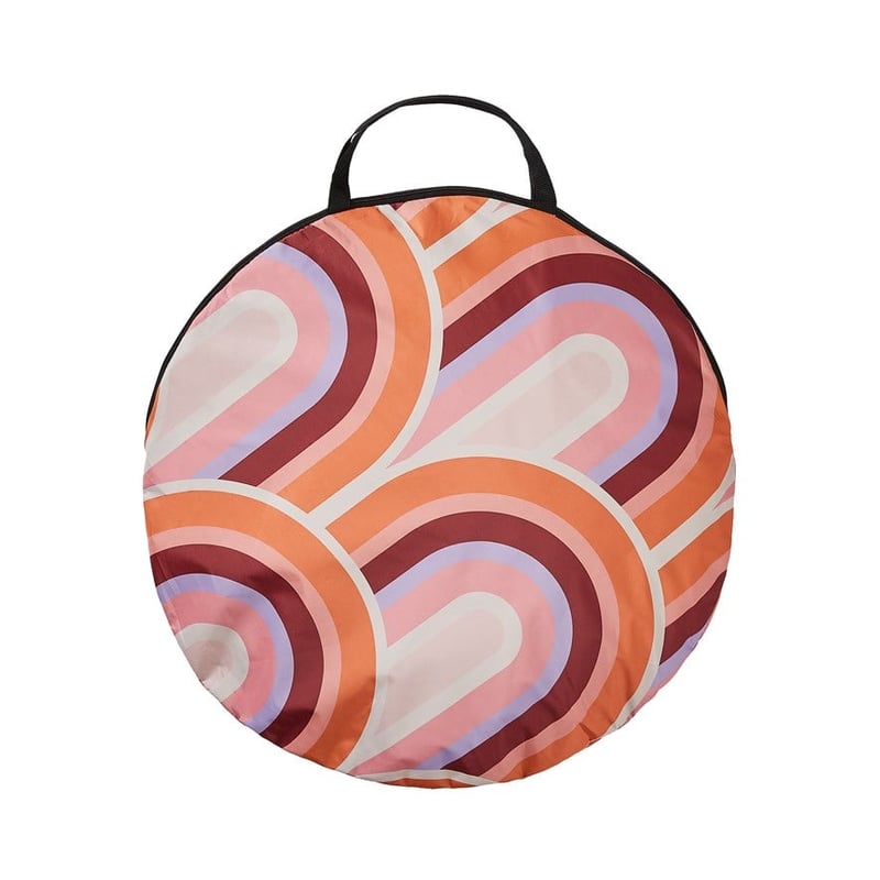 Beach Retro Rainbow Pinks Pop Up Tent 