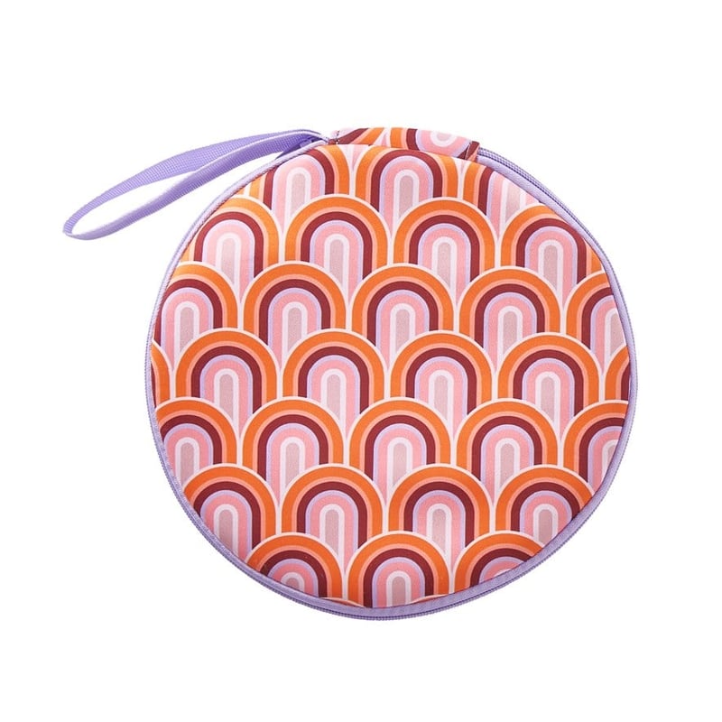 Neoprene Retro Rainbow Pinks Beach Picnic Set