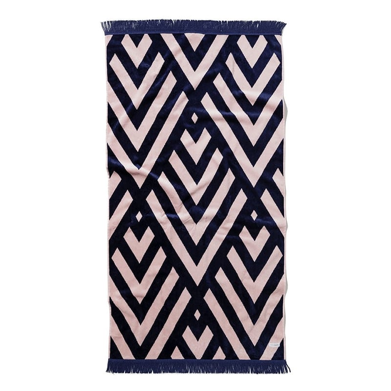 Velour Deco Beach Towel