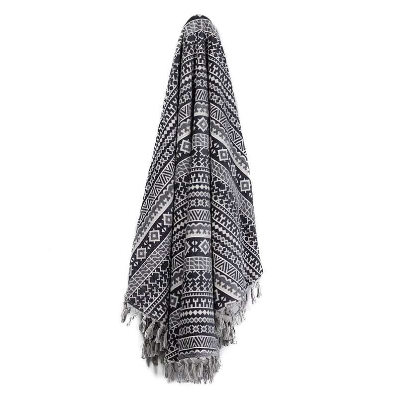 Coal European Beach Kusadasi Velour Circle Towel