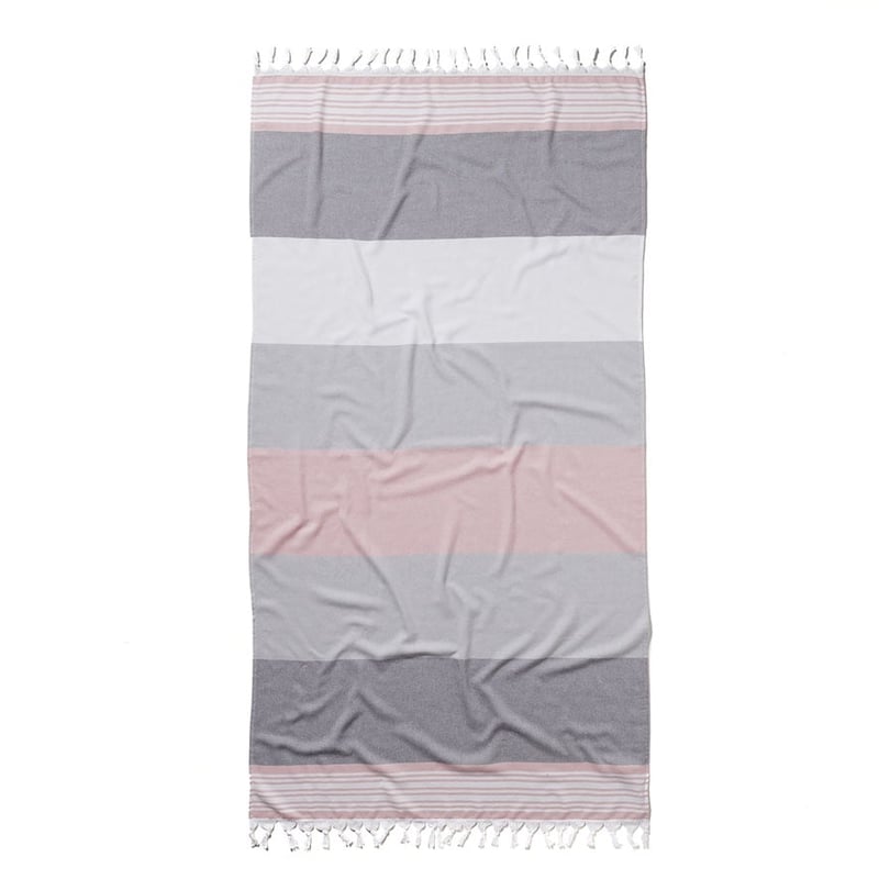 European Reversible Marmaris Pink Beach Towel