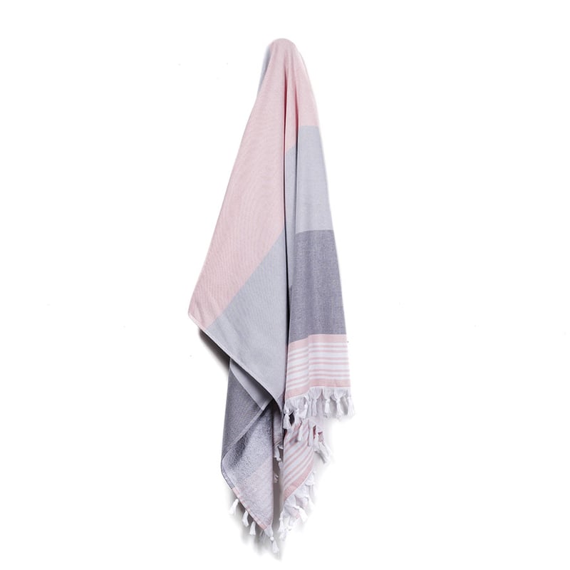 European Reversible Marmaris Pink Beach Towel