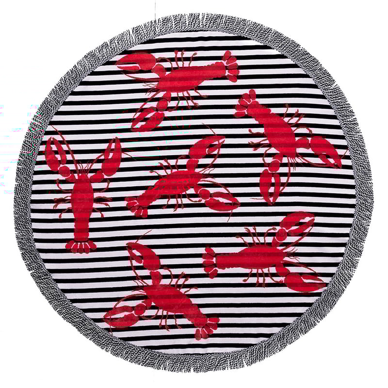 Circle Velour Cray Cray Beach Towel