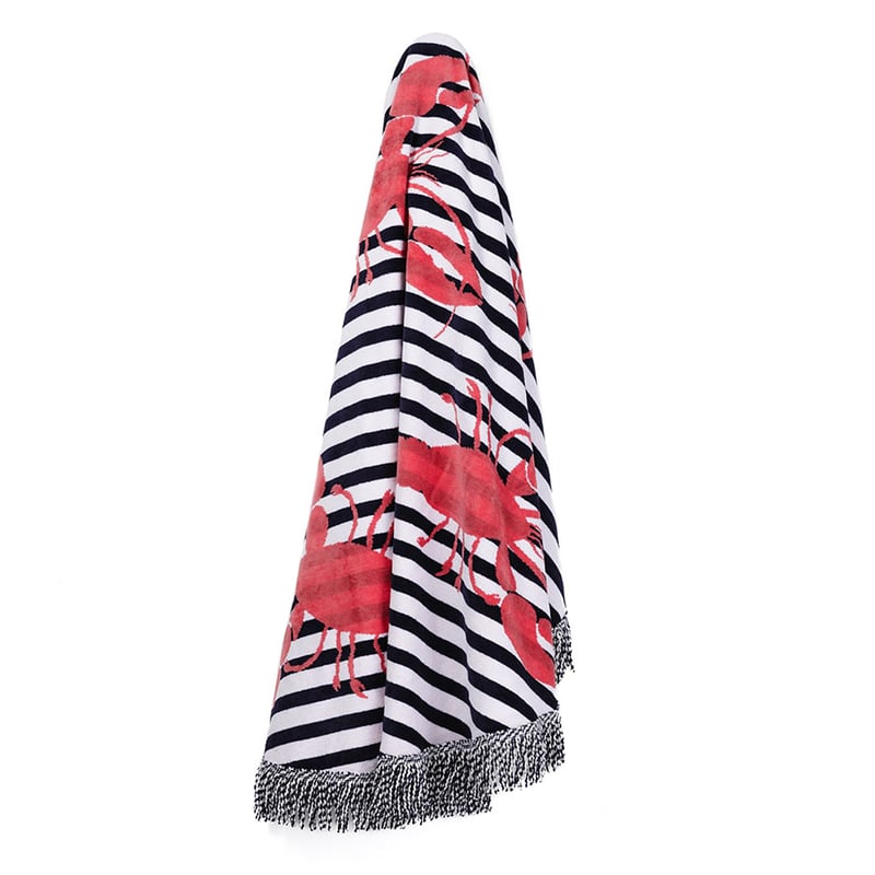 Circle Velour Cray Cray Beach Towel