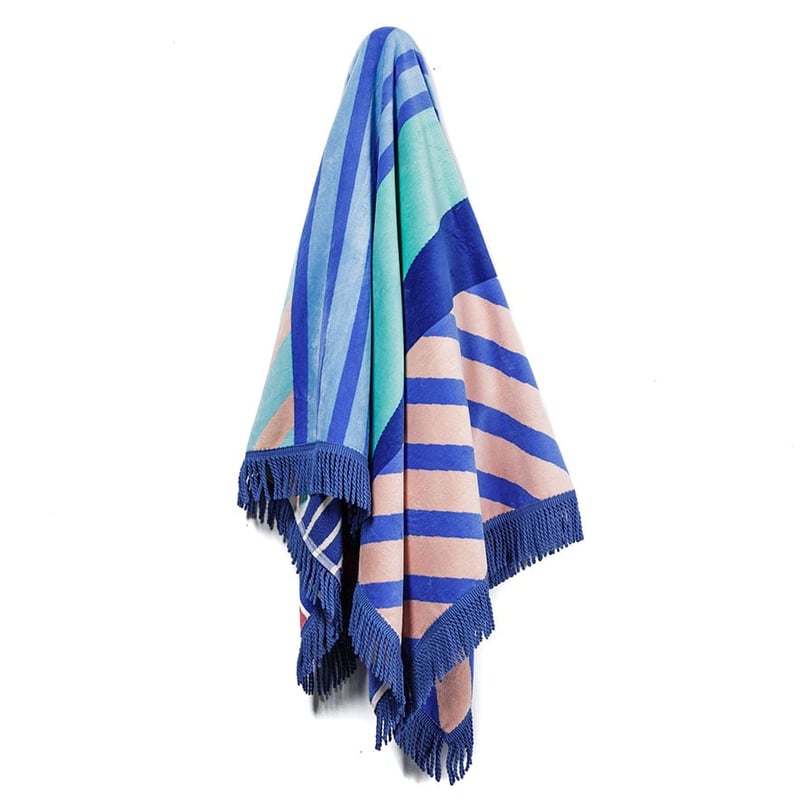 Square Velour Poppins Beach Towel