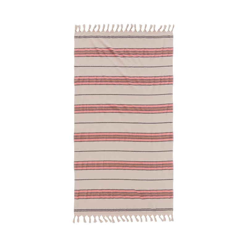 European Turkish Antalya Naturalla Stripe Beach Towel