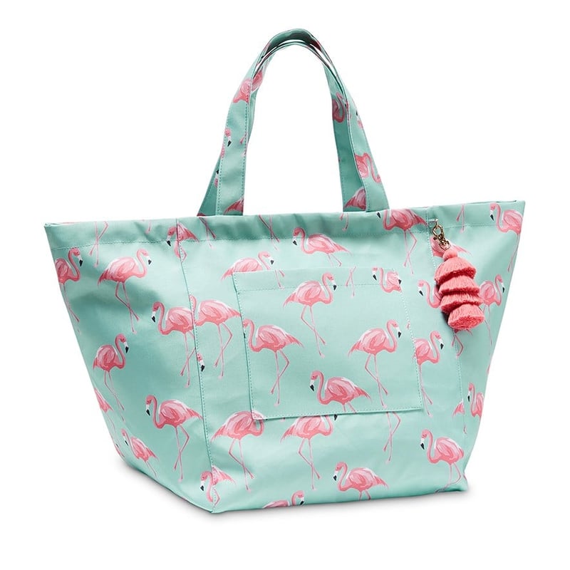 Fancy Flamingo Beach Bag 