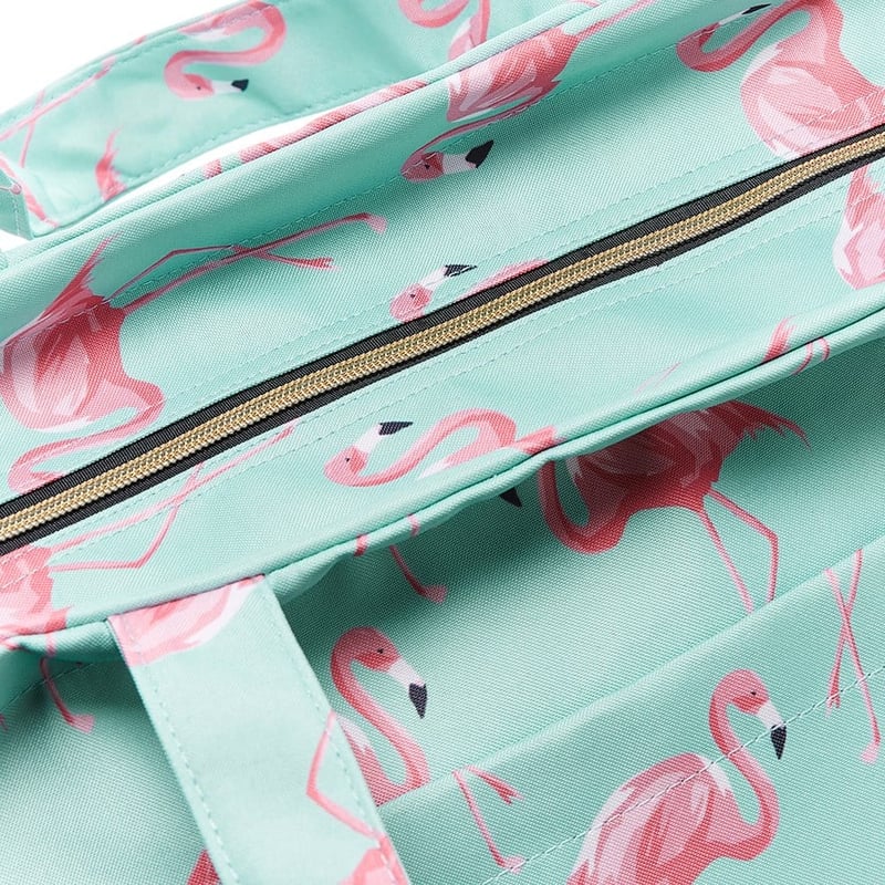 Fancy Flamingo Beach Bag 