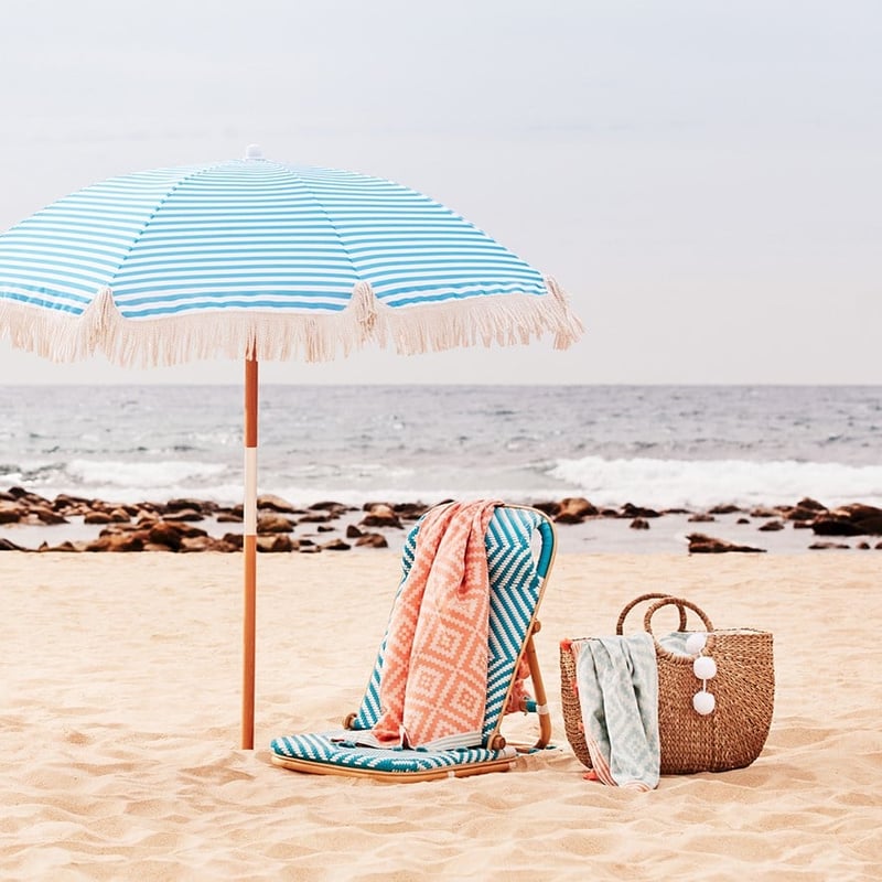 European Turkish Peshtemal Istanbul Coral Beach Towel