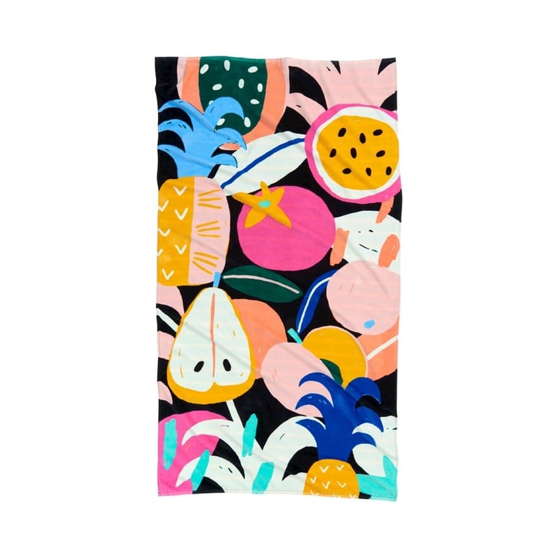 Feeling Fruity Velour Beach Towel
