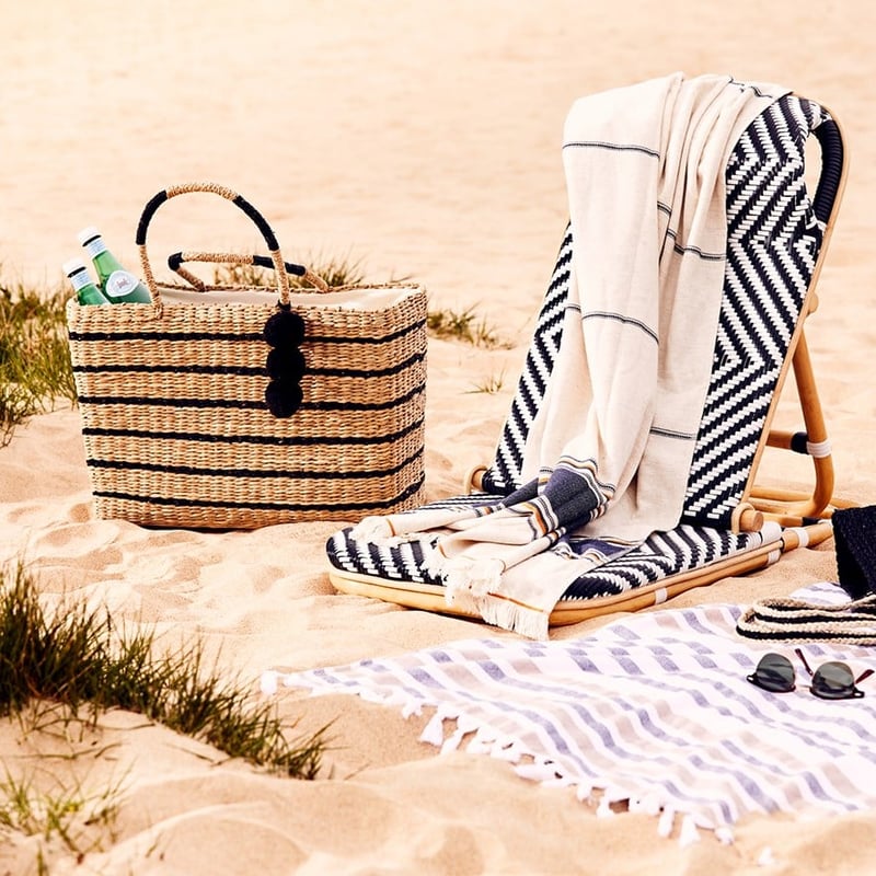 European Turkish Antalya Malmo Stripe Beach Towel