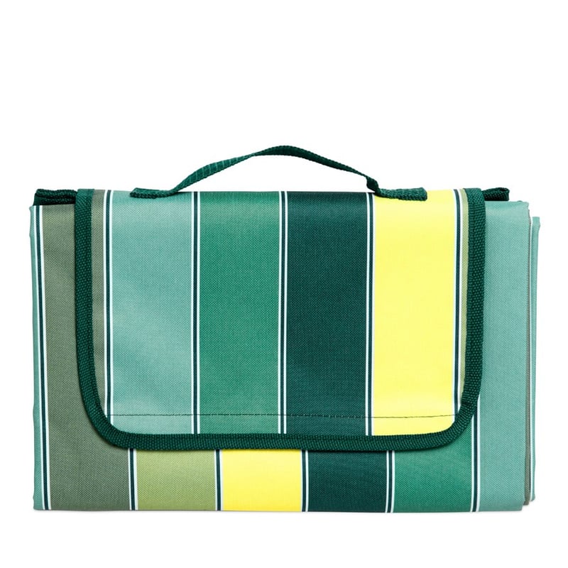 Aruba Stripe Teal Picnic Rug